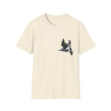 Blue-faced Honeyeater- Small design - Unisex Softstyle T-Shirt Printify