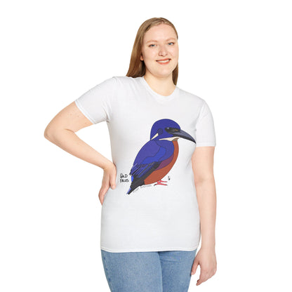 Azure Kingfisher - Unisex Softstyle T-Shirt