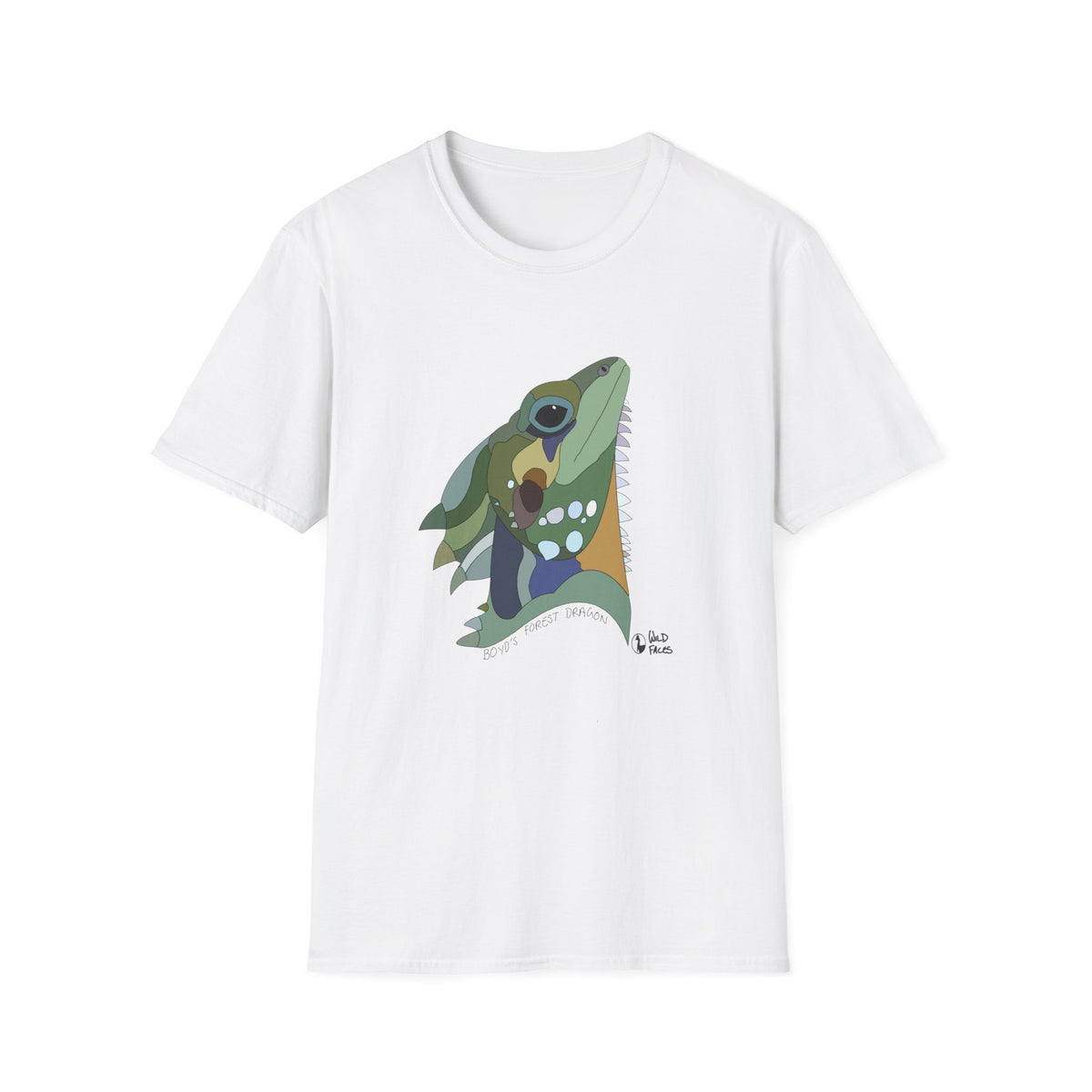 Boyd's Forest Dragon - Unisex Softstyle T-Shirt