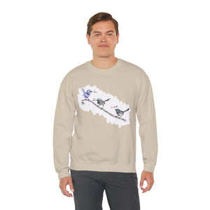 Trio of Fairywrens | Unisex Heavy Blend™ Crewneck Printify