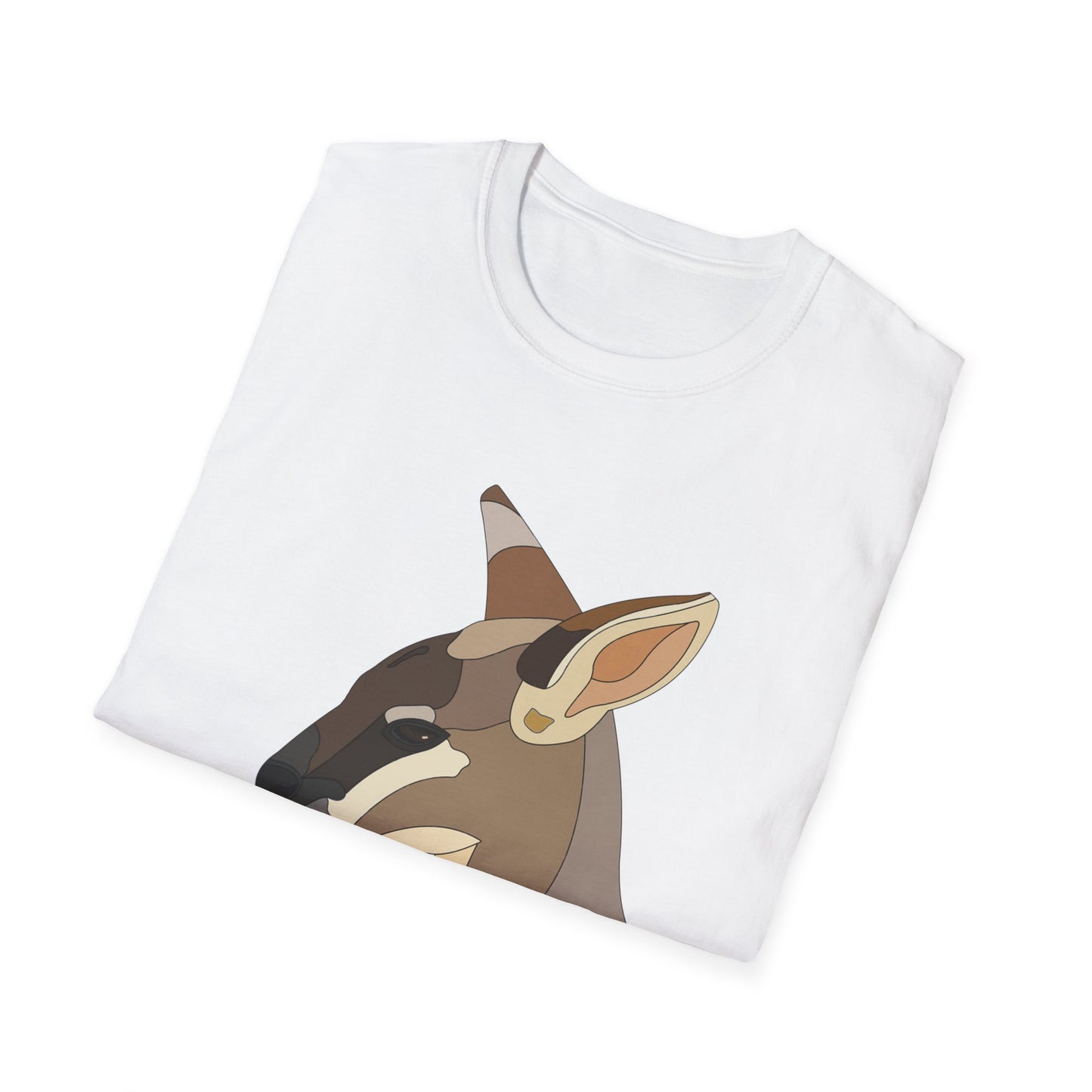 Whiptail Wallaby - Unisex Softstyle T-Shirt Printify