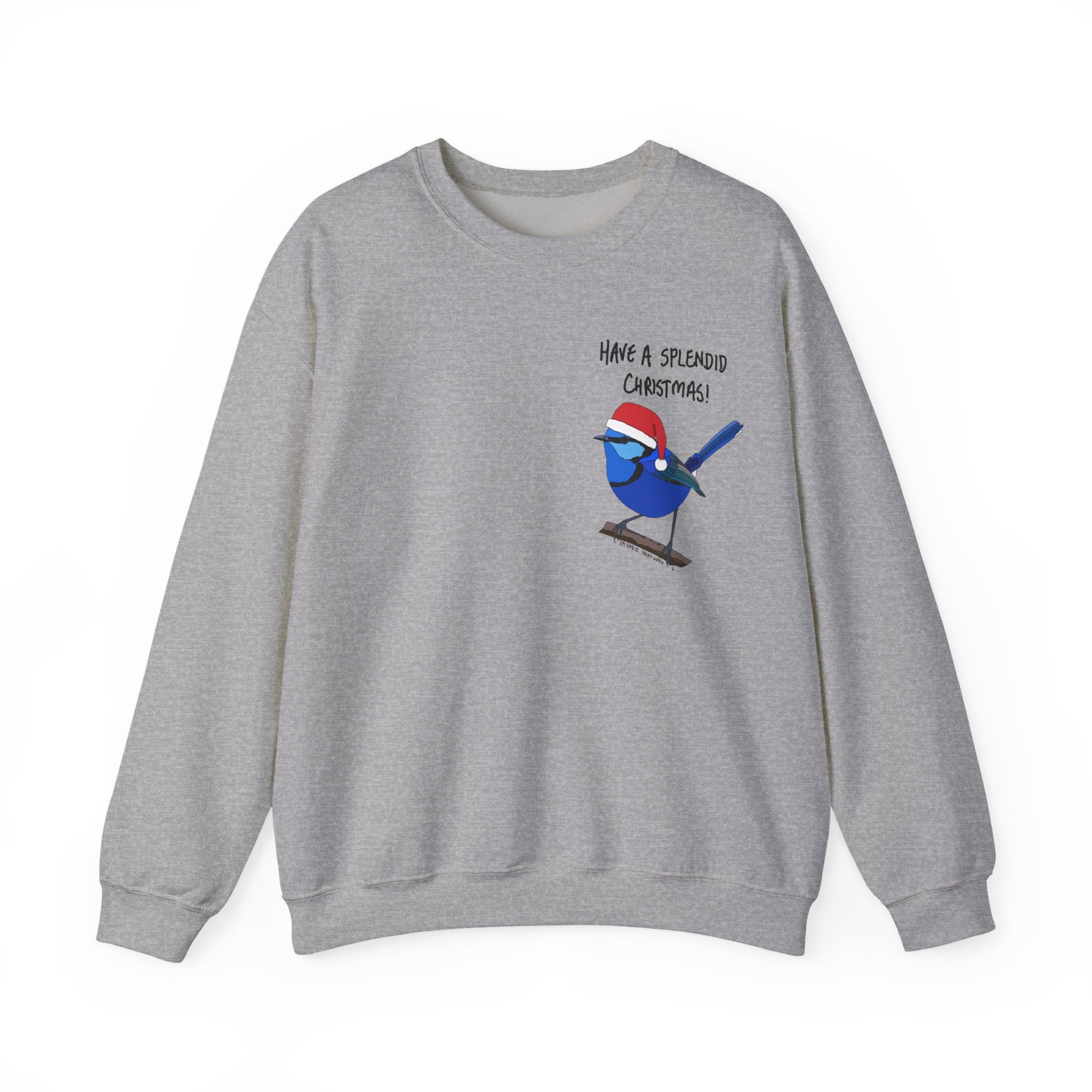 Christmas Splendid Fairy-Wren | Unisex Heavy Blend™ Crewneck