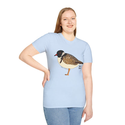 Hooded Plover - Unisex Softstyle T-Shirt