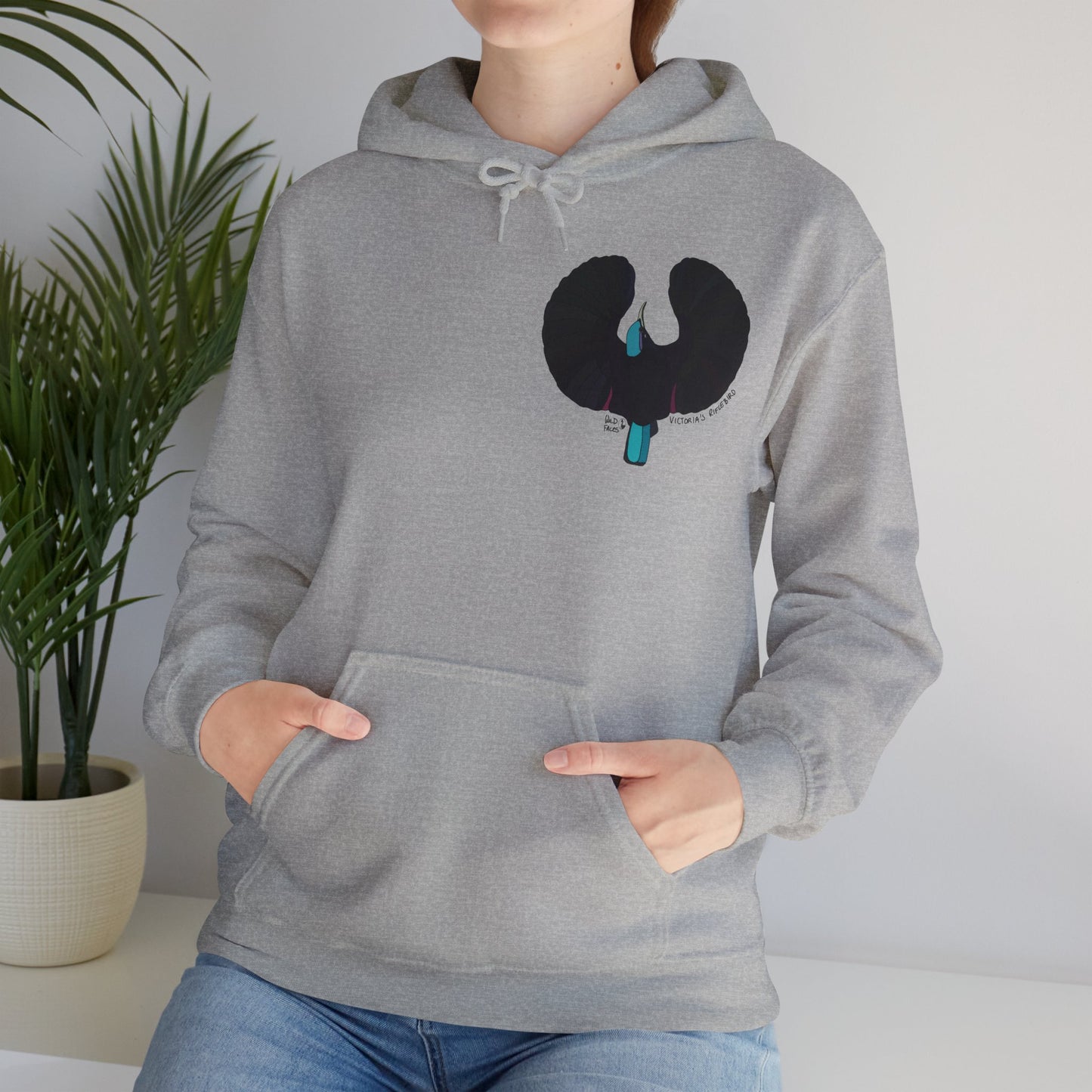 Victoria's Riflebird | Unisex Heavy Blend™ Hooded Sweatshirt