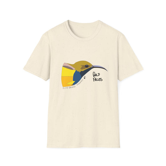 Olive-backed Sunbird - Unisex Softstyle T-Shirt Printify