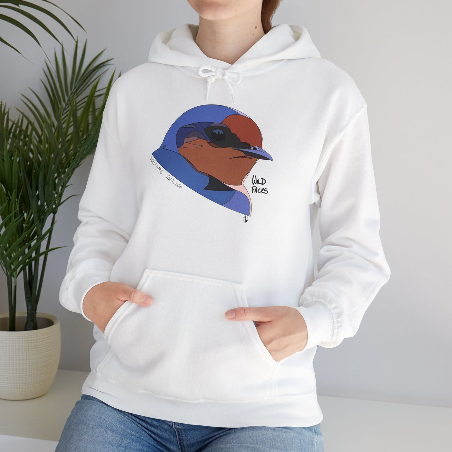 Welcome Swallow | Unisex Heavy Blend™ Hooded Sweatshirt