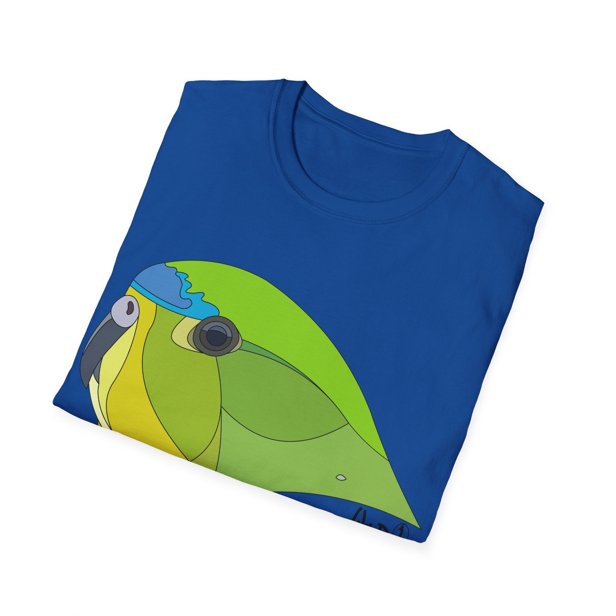 Orange-bellied Parrot - Unisex Softstyle T-Shirt Printify