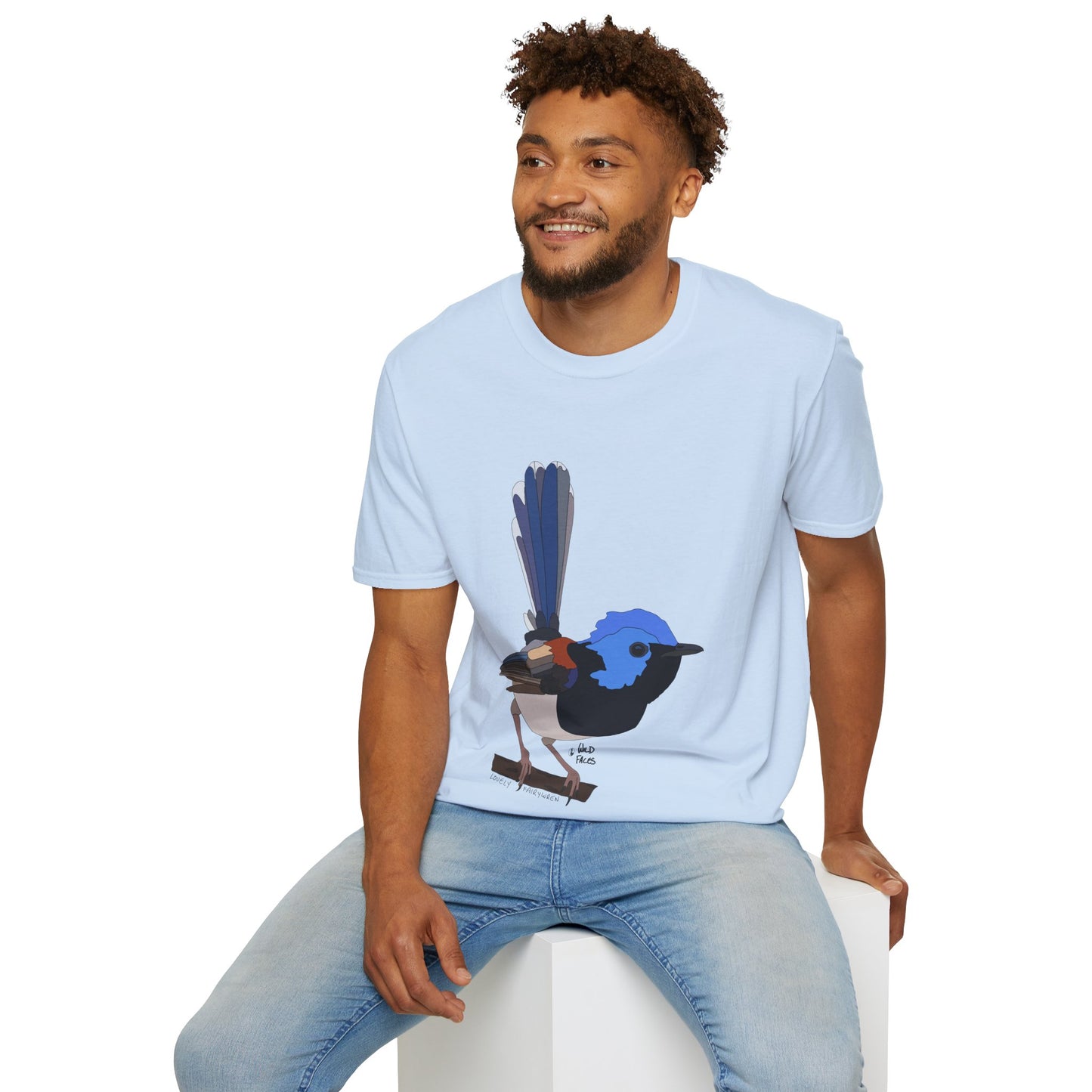 Lovely Fairy-wren - Unisex Softstyle T-Shirt