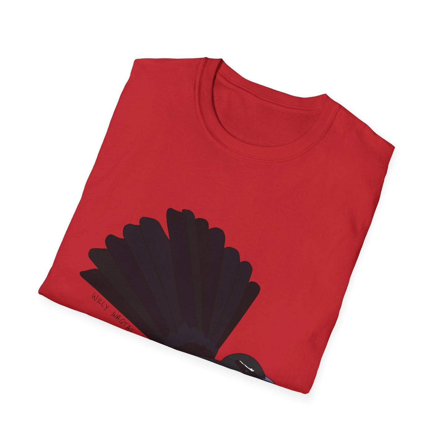 Willy Wagtail - Unisex Softstyle T-Shirt