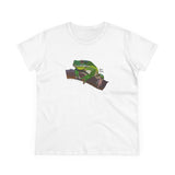 White-lipped Tree Frog - Women's Midweight Cotton Tee