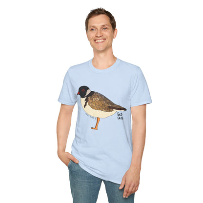 Hooded Plover - Unisex Softstyle T-Shirt