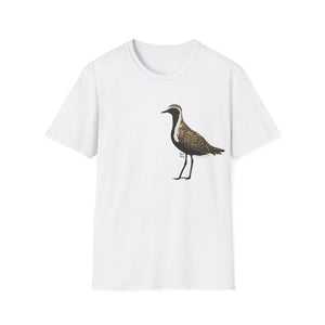 Golden Plover - Small design - Unisex Softstyle T-Shirt Printify