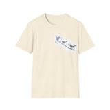 A trio of  Fairy-wrens (spendid, superb and lovely) - Small design - Unisex Softstyle T-Shirt Printify