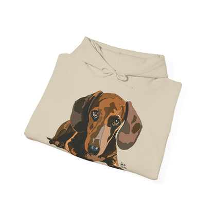 Dachshund (body) | Unisex Heavy Blend™ Hooded Sweatshirt