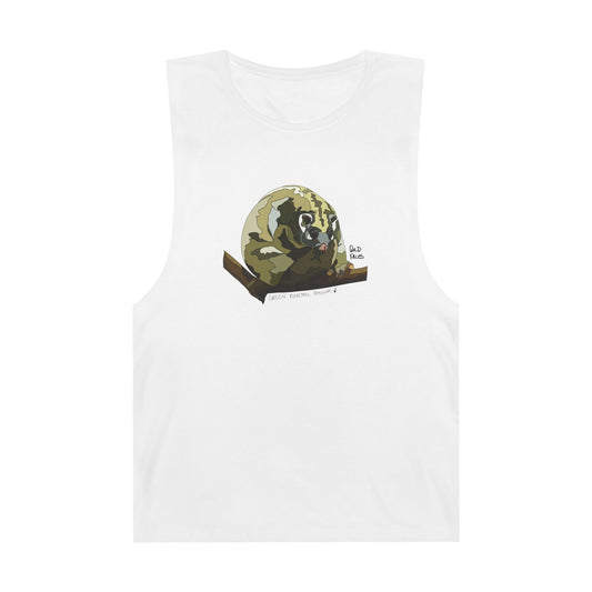 Green Ringtail Possum - Unisex Barnard Tank