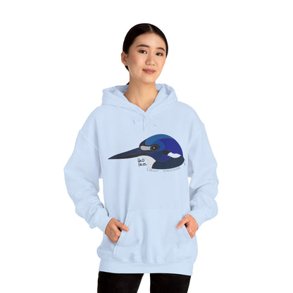 Forest Kingfisher Head | Unisex Heavy Blend™ Hooded Sweatshirt