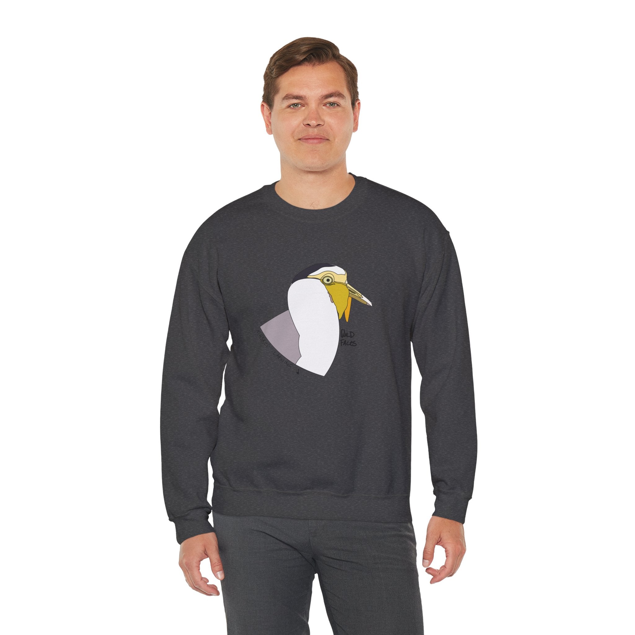 Masked Lapwing Sweatshirt | Unisex Heavy Blend™ Crewneck Printify