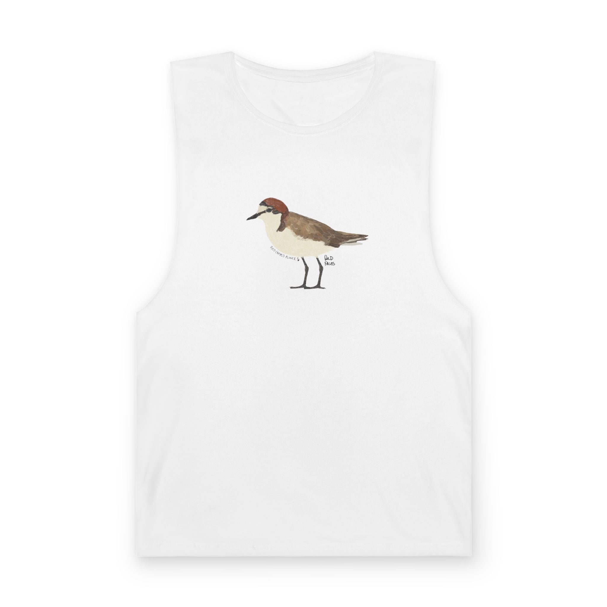 Red-capped Plover (body) - Unisex Barnard Tank