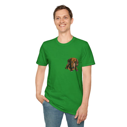 Dachshund (small body) - Unisex Softstyle T-Shirt