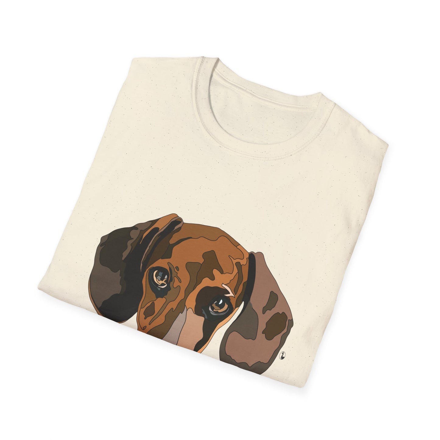 Dachshund (Keen as mustard) - Unisex Softstyle T-Shirt