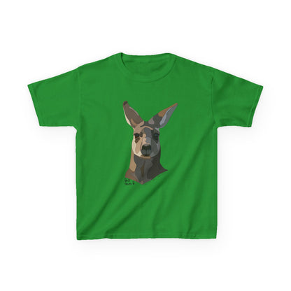 Eastern Grey Kangaroo | Kids Heavy Cotton™ Tee