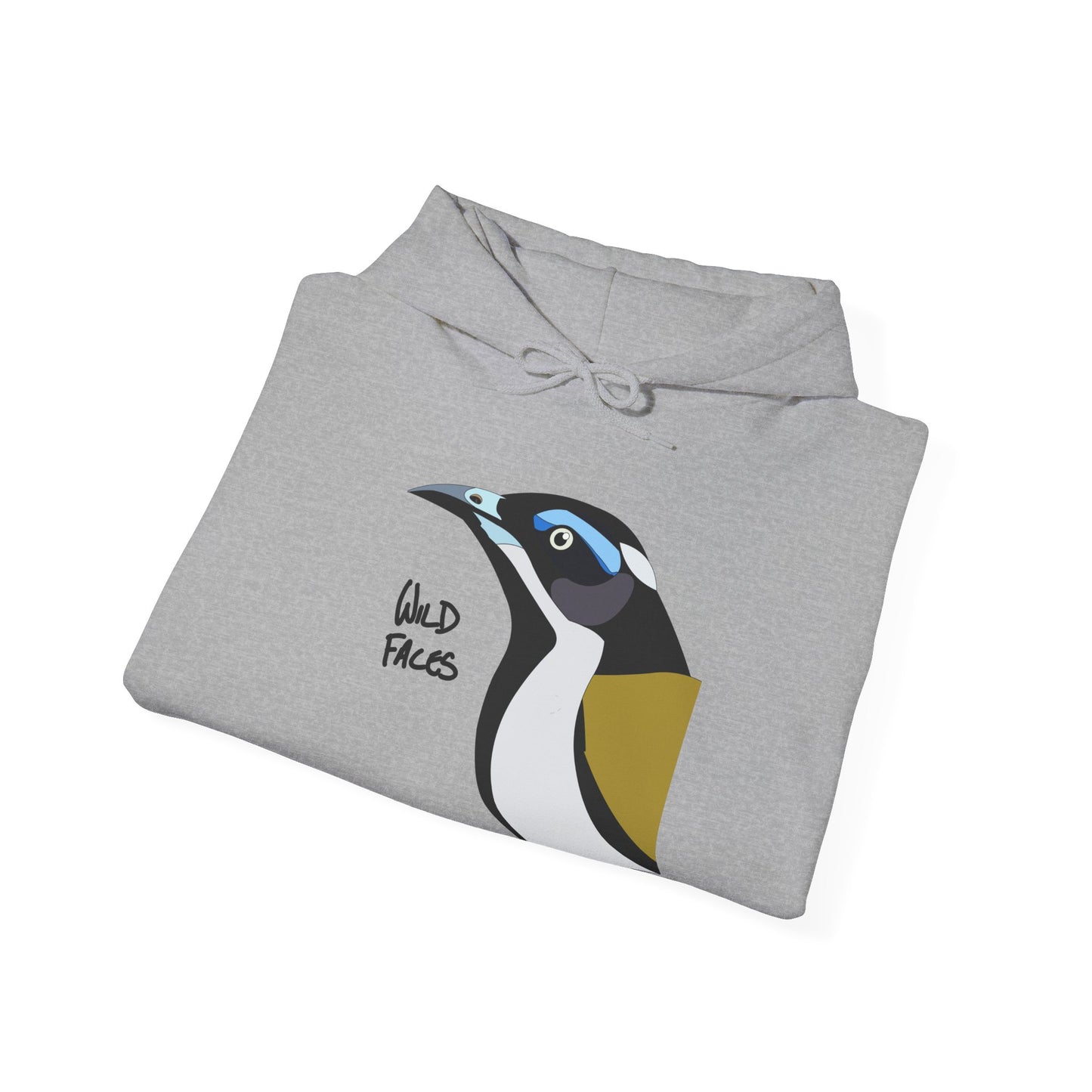 Blue-faced Honeyeater | Unisex Heavy Blend™ Hooded Sweatshirt