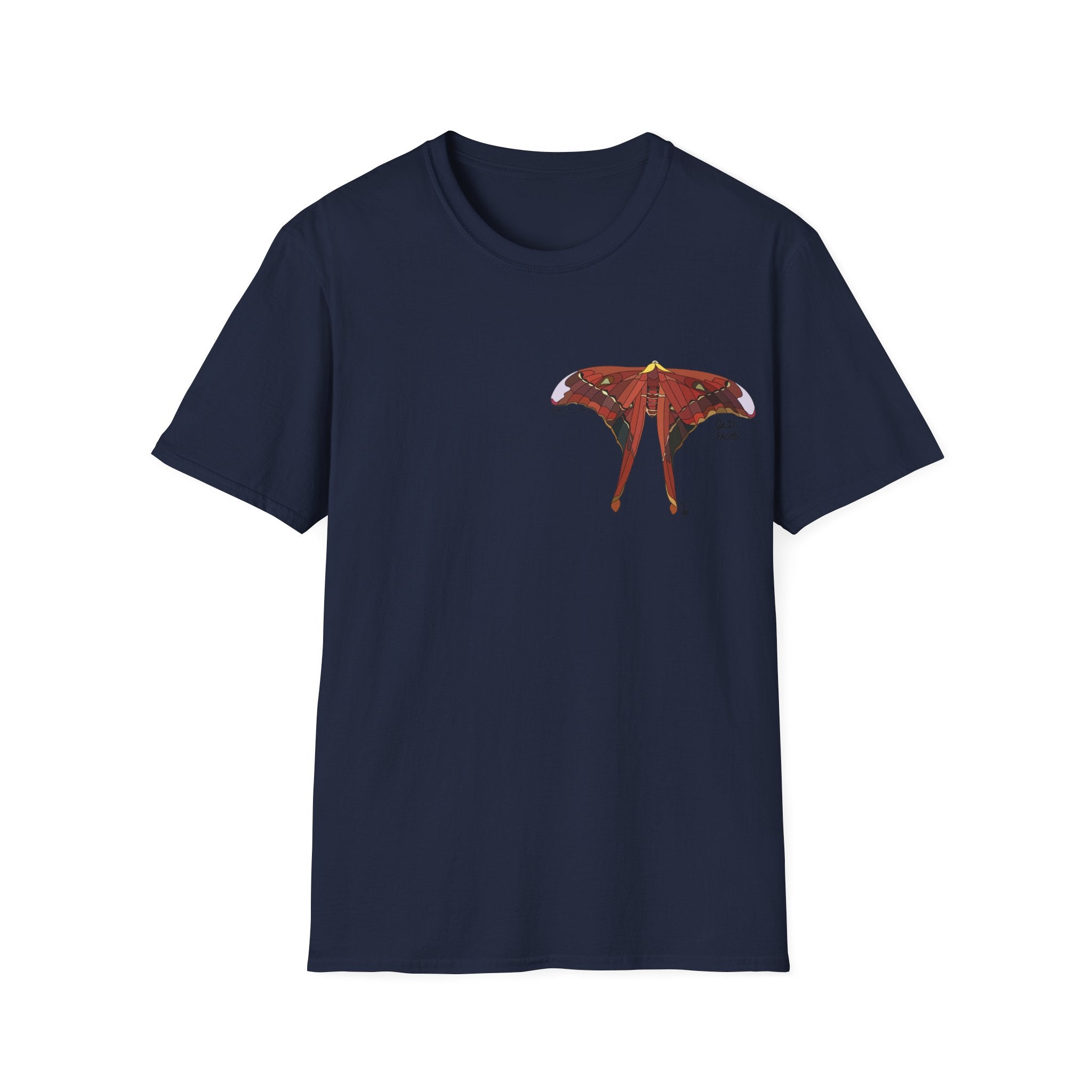 Hercules Moth - Small design - Unisex Softstyle T-Shirt Printify