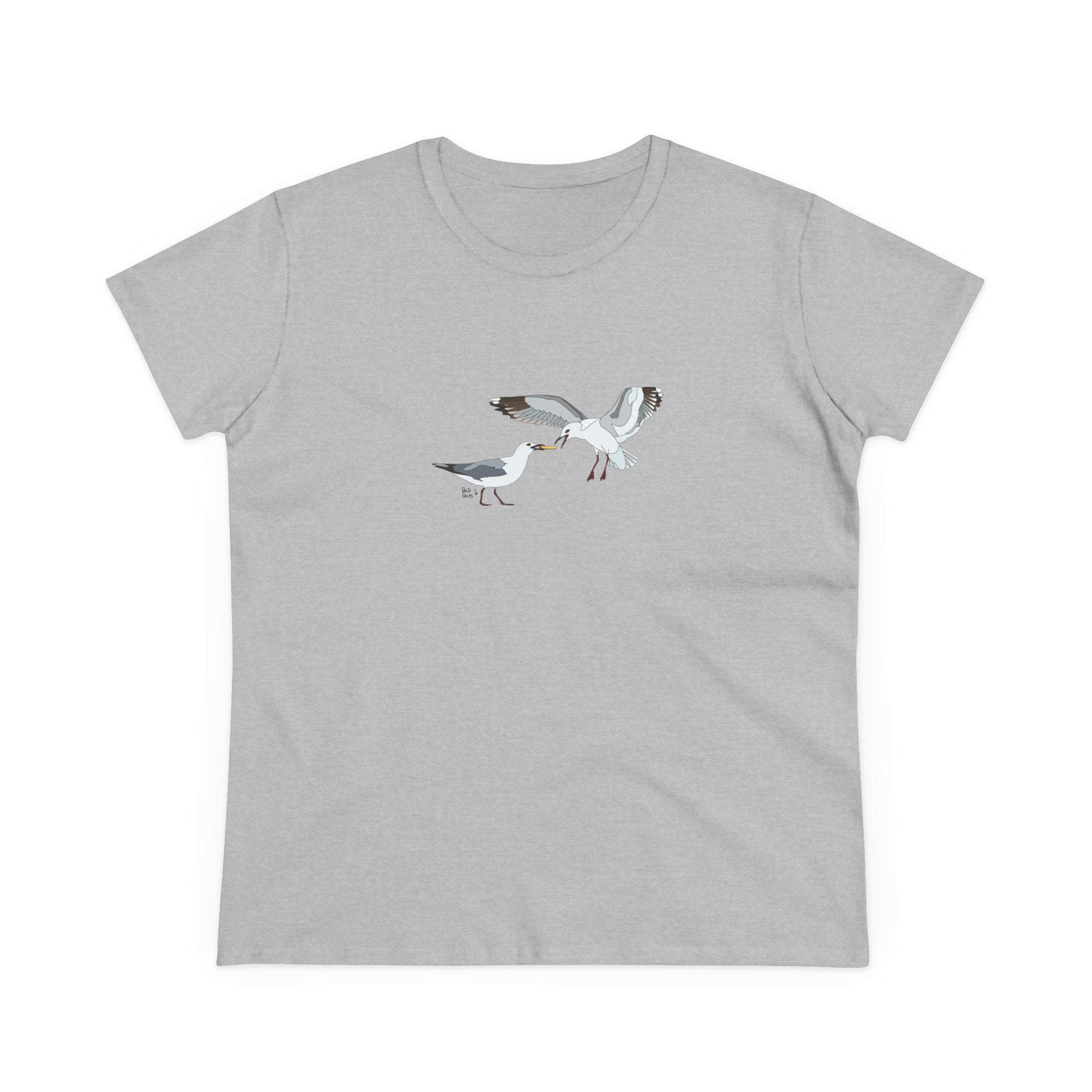 Silver Gulls - Women's Midweight Cotton Tee