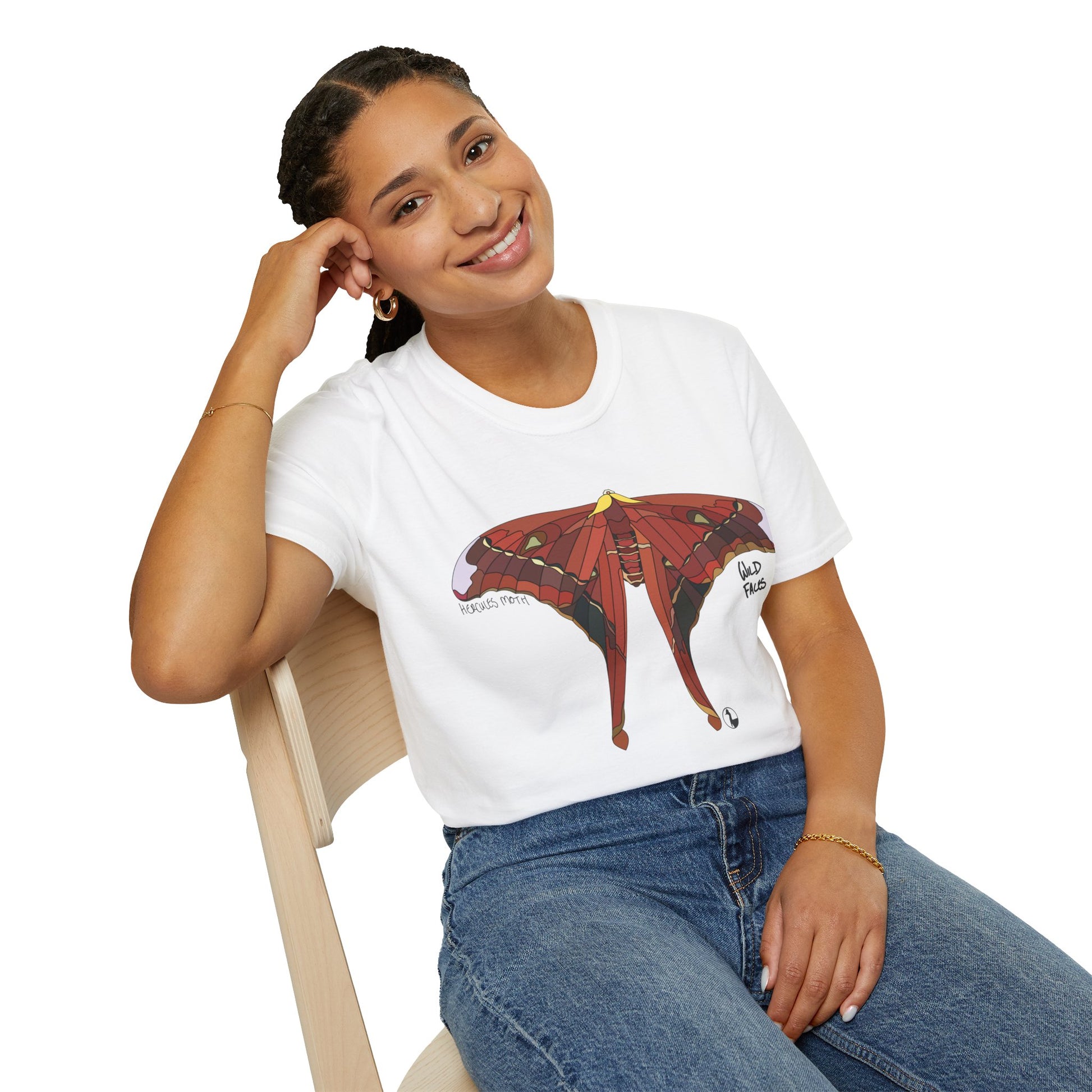 Hercules Moth - Unisex Softstyle T-Shirt Printify