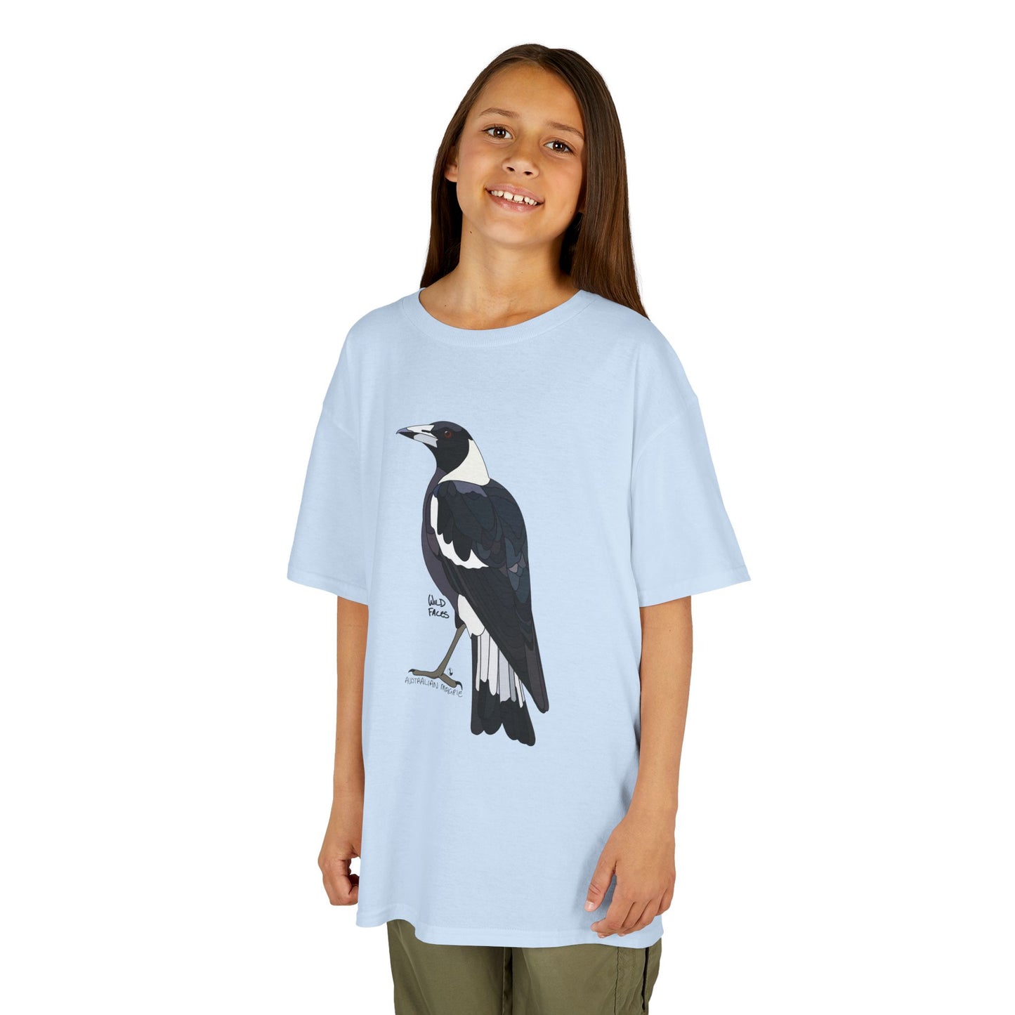 Australian Magpie | Kids Heavy Cotton™ Tee