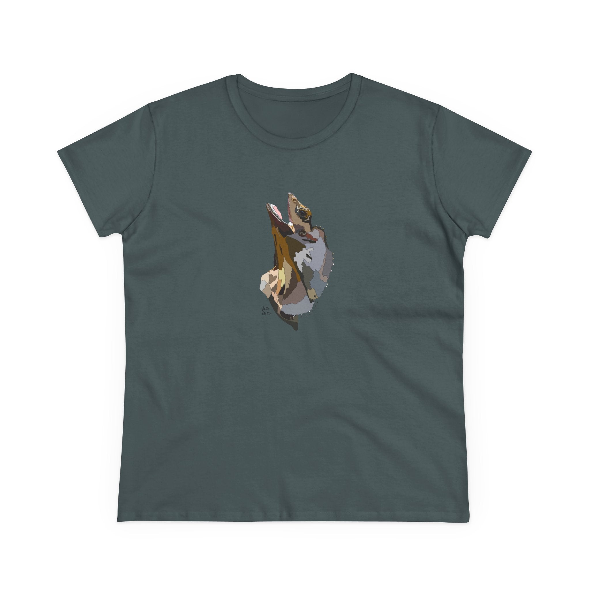 Frilled-neck Lizard - Women's Midweight Cotton Tee