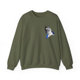 Forest Kingfisher (flying) Sweatshirt | Unisex Heavy Blend™ Crewneck