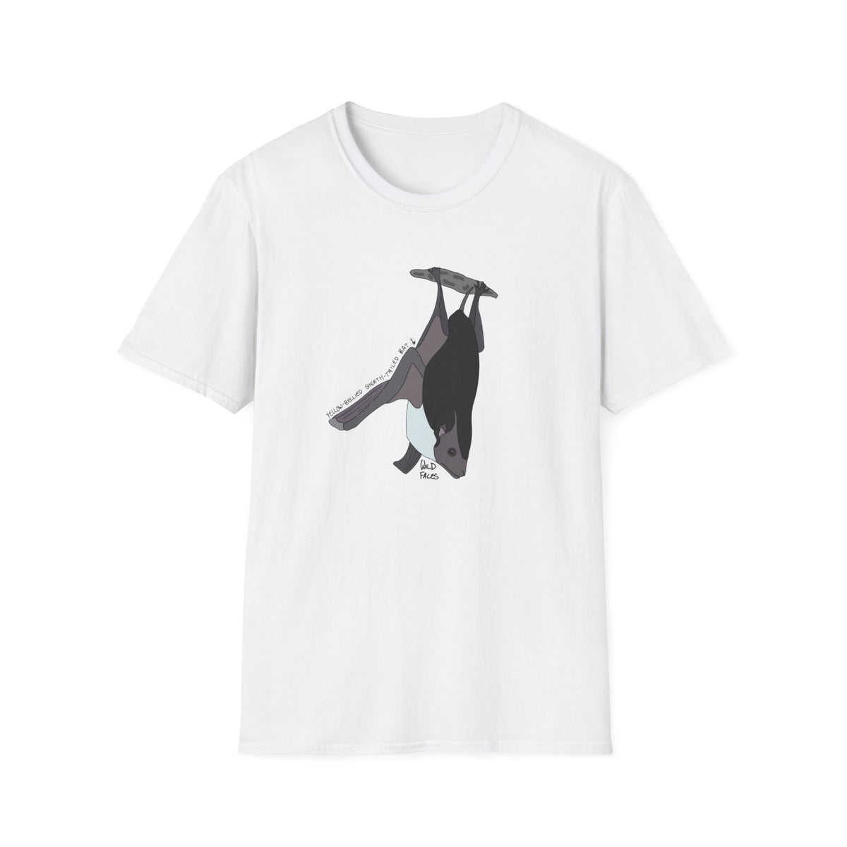 Yellow-bellied Sheath-tailed Bat - Unisex Softstyle T-Shirt