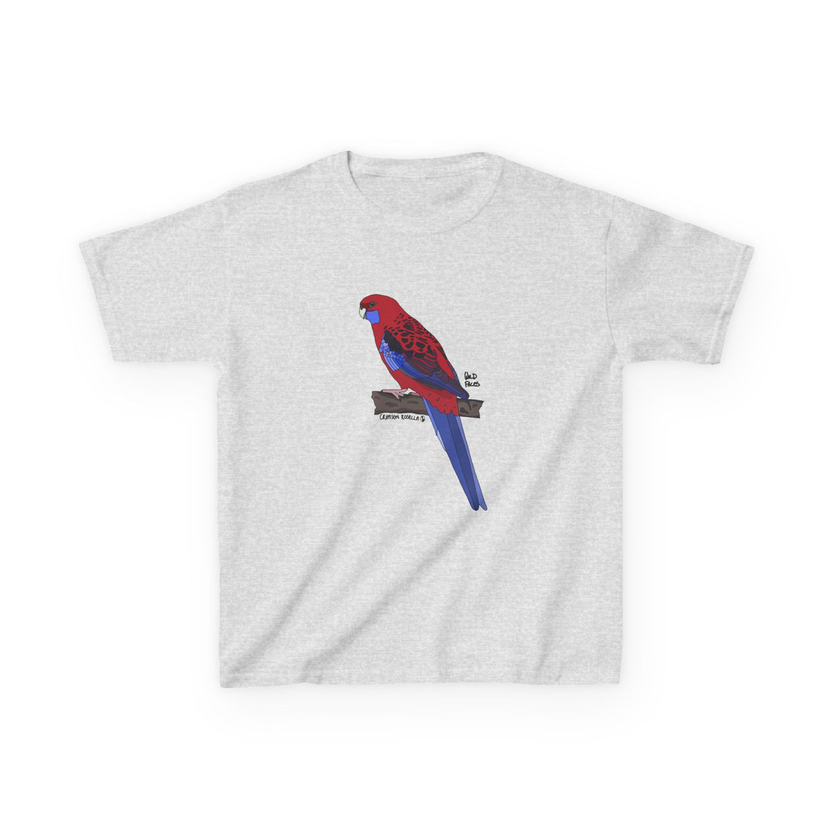 Crimson Rosella | Kids Heavy Cotton™ Tee