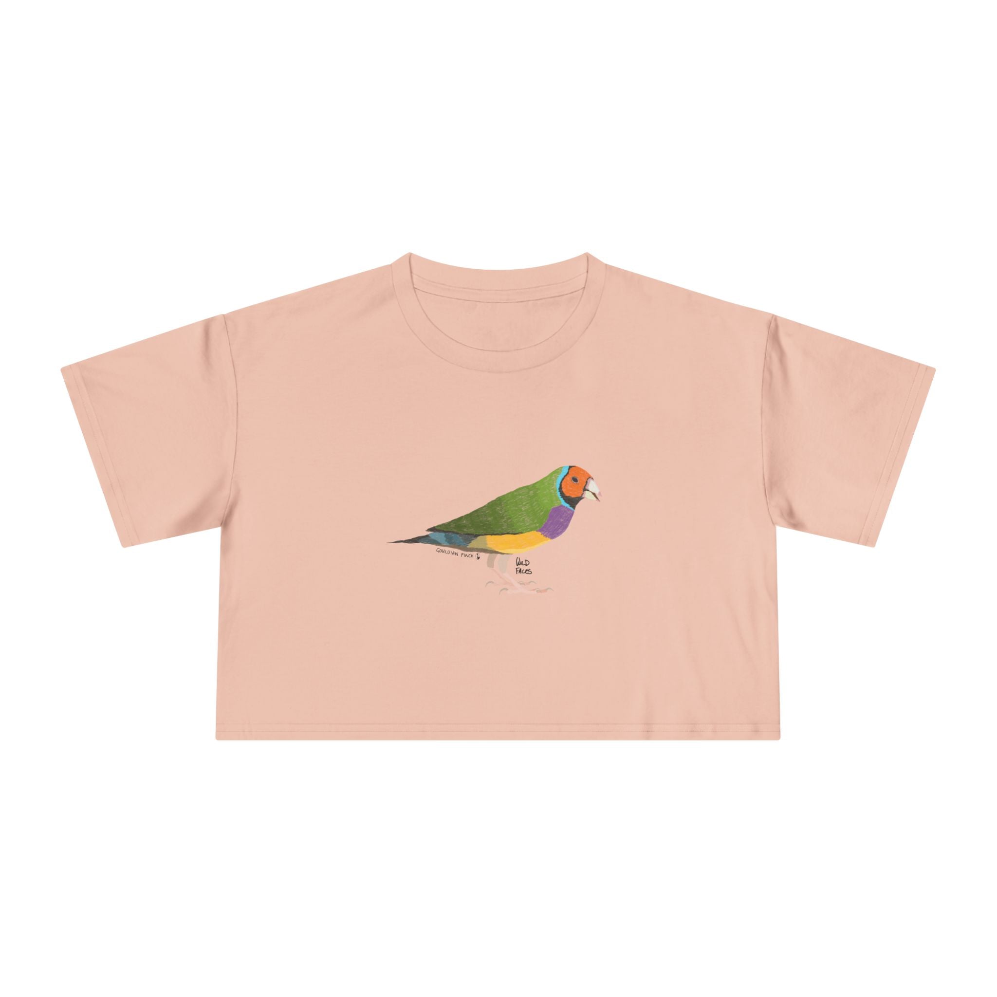 Gouldian Finch - Women's Crop Tee