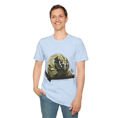 Green Ringtail Possum - Unisex Softstyle T-Shirt