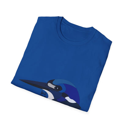 Forest Kingfisher - Unisex Softstyle T-Shirt Printify