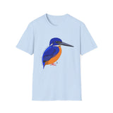 Azure Kingfisher - Unisex Softstyle T-Shirt