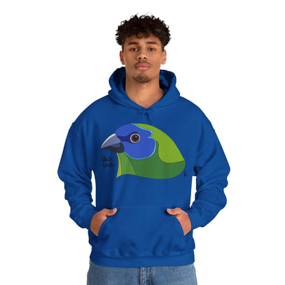 Blue-faced Parrotfinch | Unisex Heavy Blend™ Hooded Sweatshirt