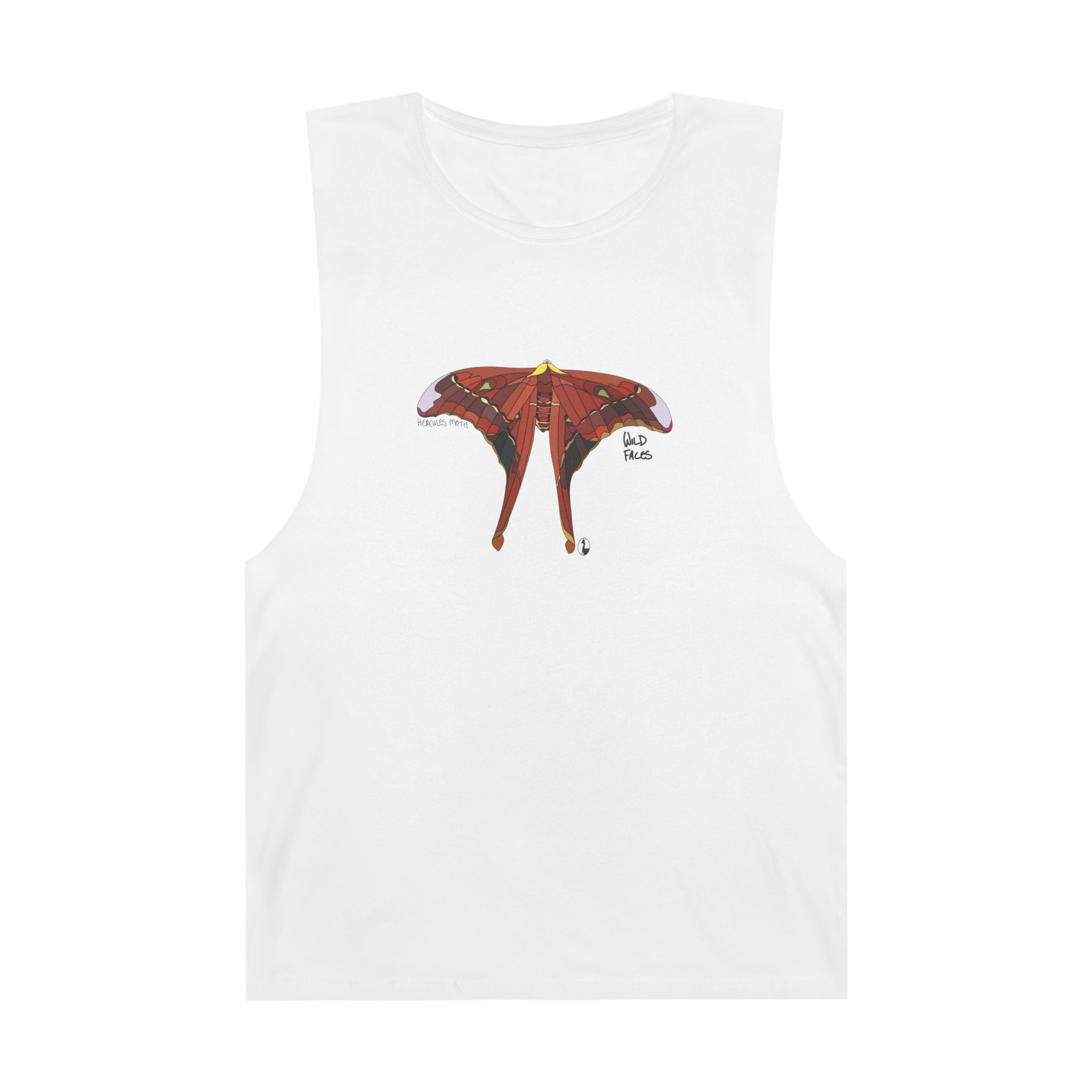 Hercules Moth - Unisex Barnard Tank Printify