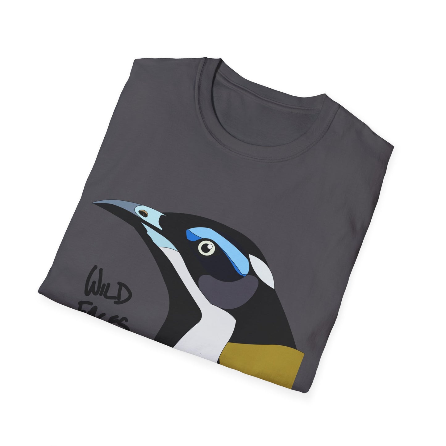 Blue-faced Honeyeater - Unisex Softstyle T-Shirt