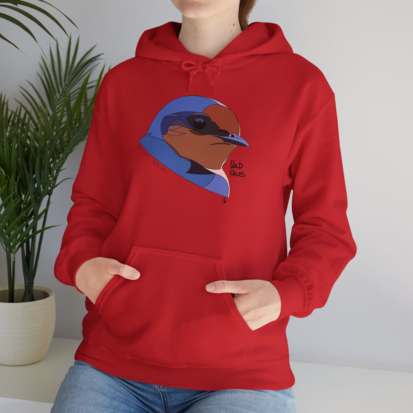 Welcome Swallow | Unisex Heavy Blend™ Hooded Sweatshirt