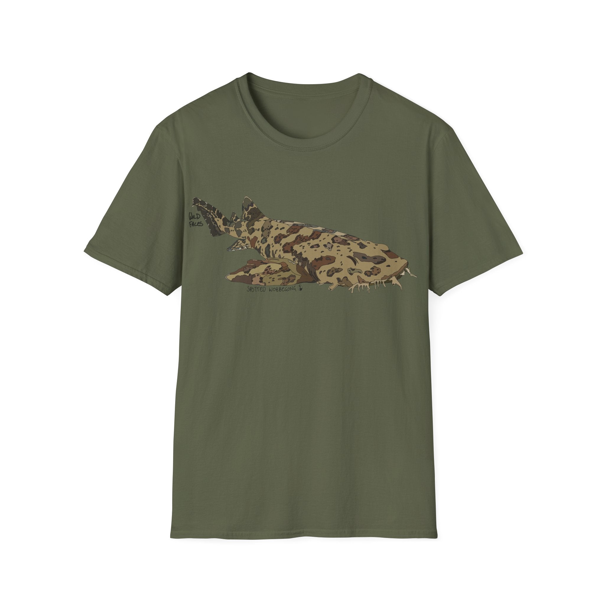 Spotted Wobbegong - Unisex Softstyle T-Shirt