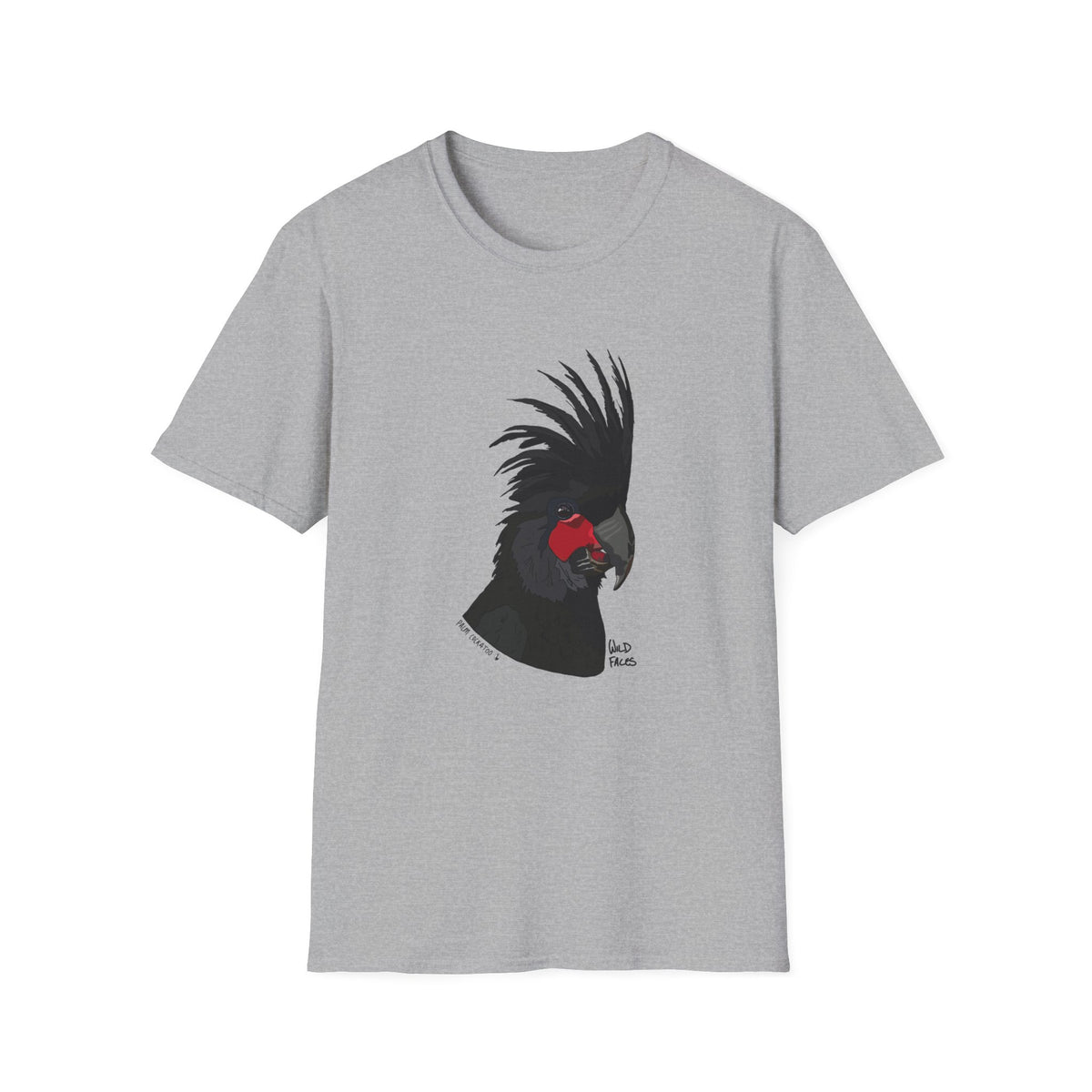 Palm Cockatoo - Unisex Softstyle T-Shirt