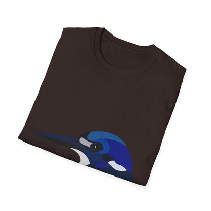 Forest Kingfisher - Unisex Softstyle T-Shirt Printify