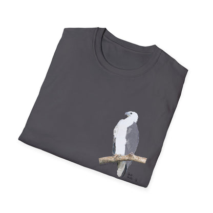 White-bellied Sea Eagle - Small design - Unisex Softstyle T-Shirt