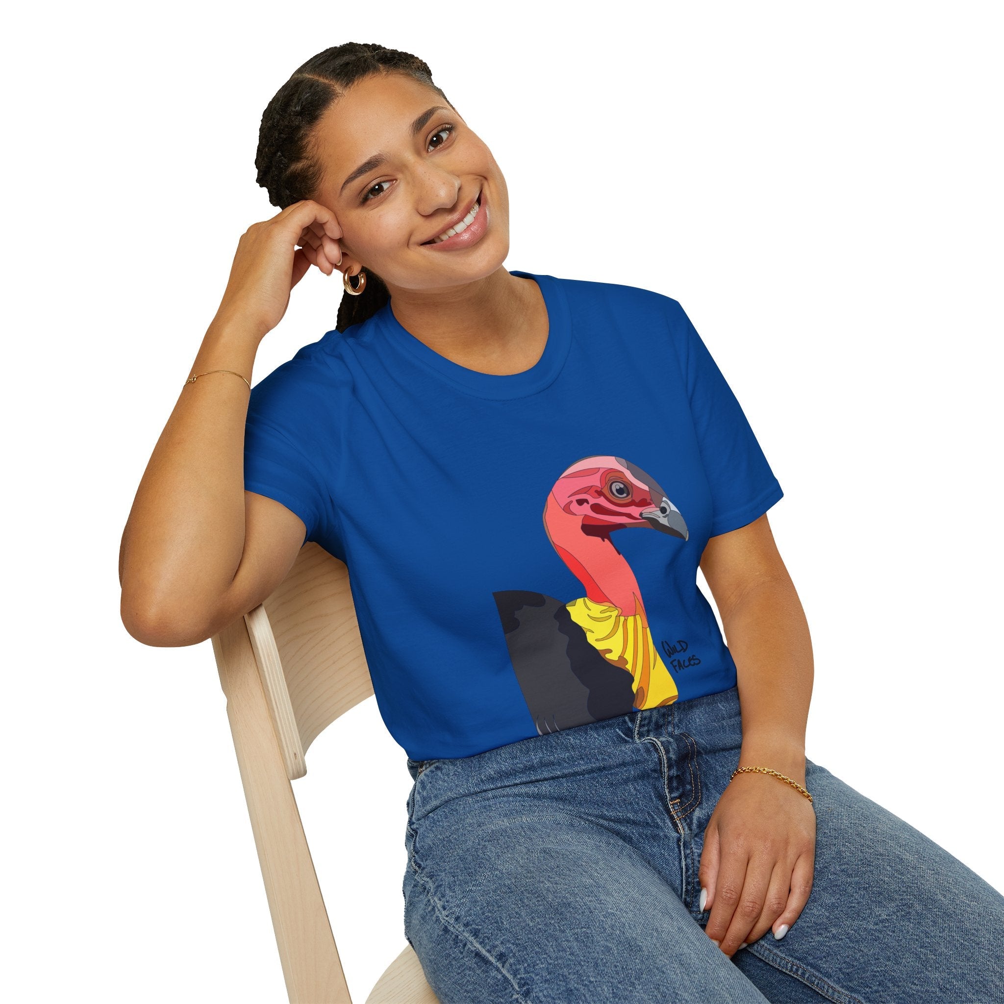 Australian Brushturkey - Unisex Softstyle T-Shirt Printify
