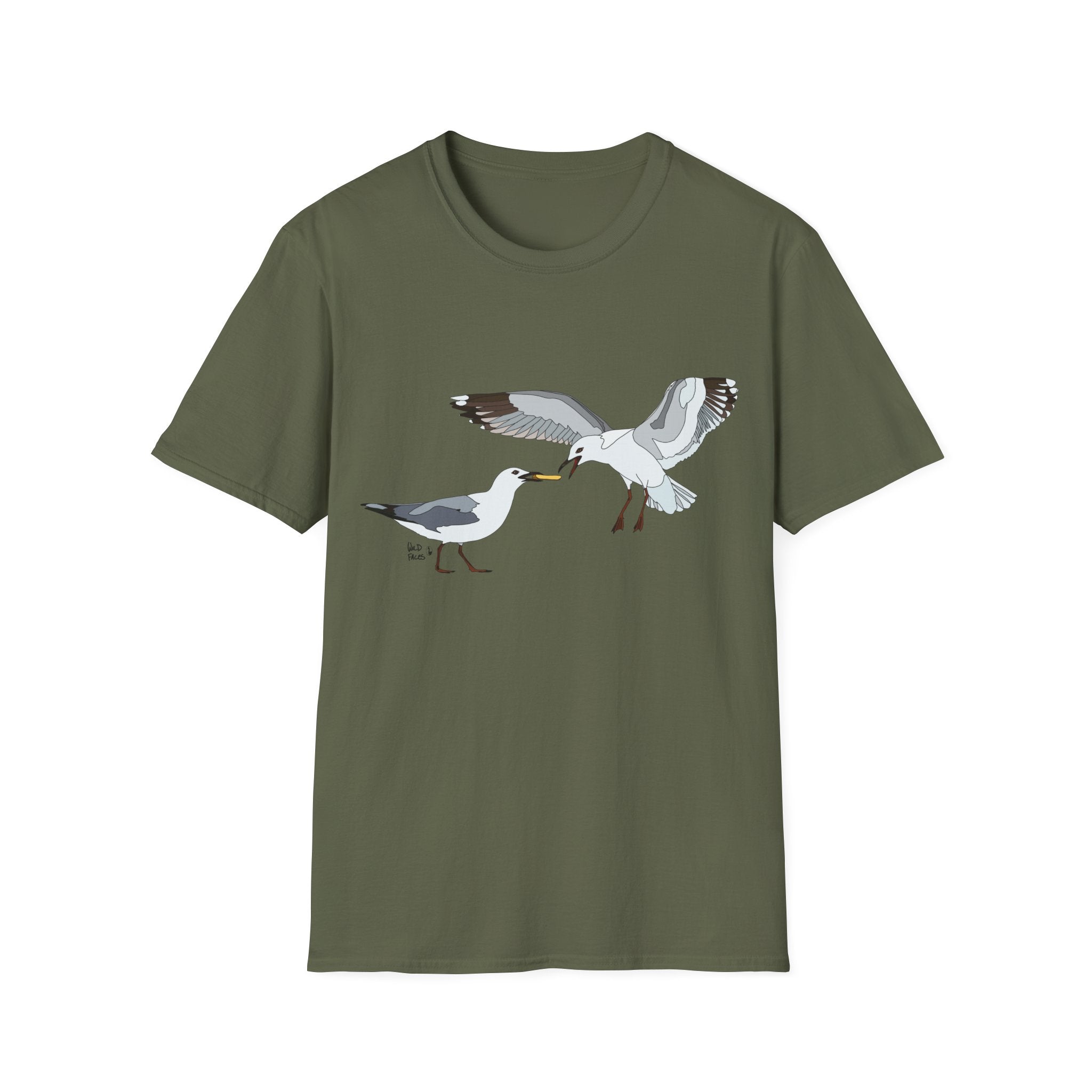 Silver Gulls - Unisex Softstyle T-Shirt