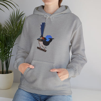 Lovely Fairywren | Unisex Heavy Blend™ Hooded Sweatshirt