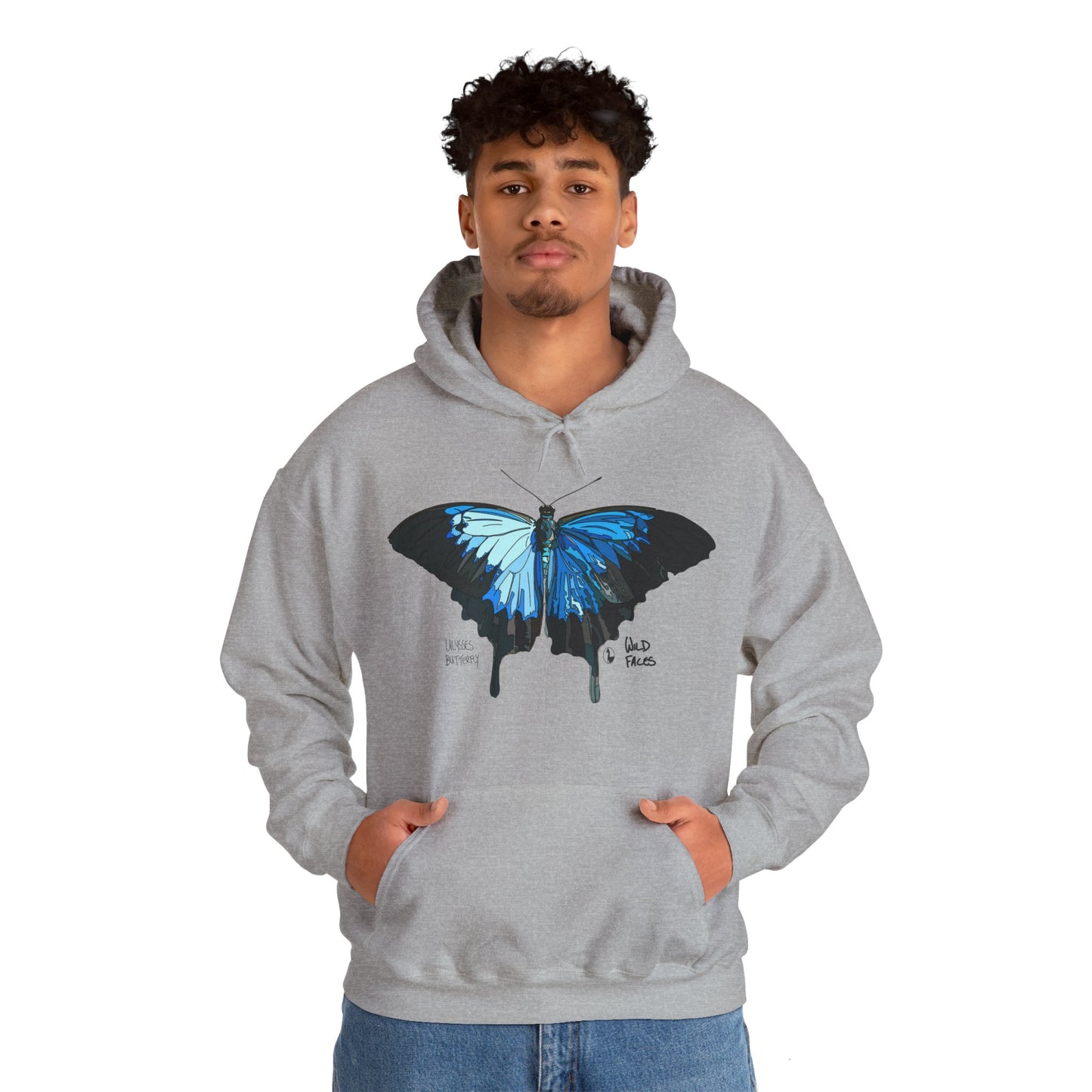 Ulysses Butterfly | Unisex Heavy Blend™ Hooded Sweatshirt